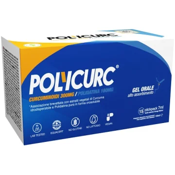 POLYCURC INTEGRATORE ALIMENTARE 15 STICKPACK