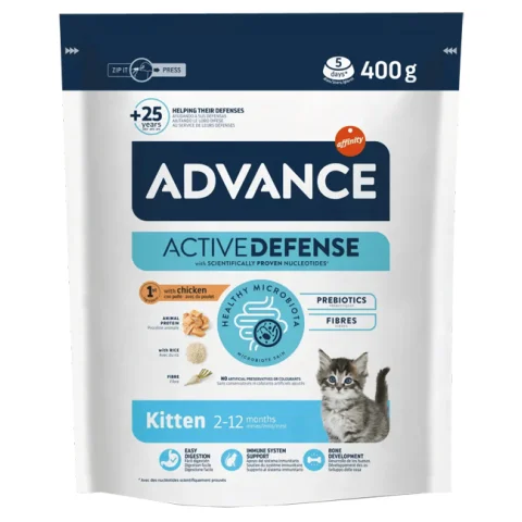 ADVANCE GATTO KITTEN POLLO 400GR