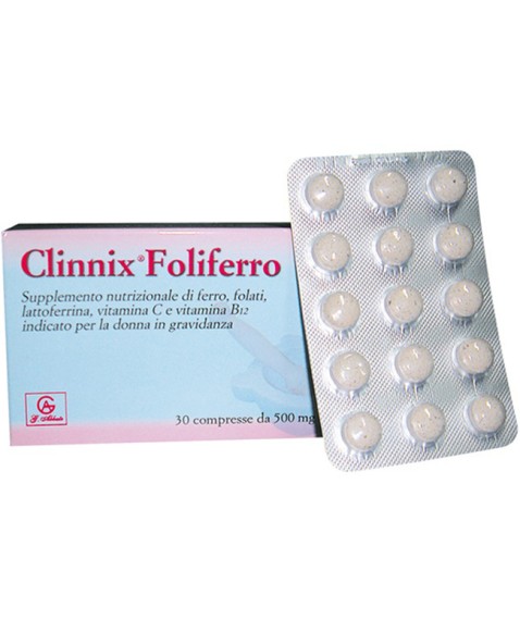 CLINDERM Foliferro 30Cpr 500mg