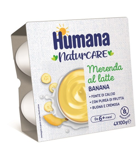 HUMANA Mer.Banana*4x100g