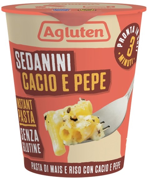 AGLUTEN Sedanini Cacio&Pepe70g