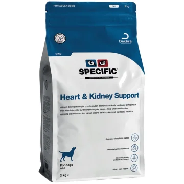SPECIFIC CANE CKW HEART & KIDNEY SUPPORT 300GR (vaschetta) - DECHRA