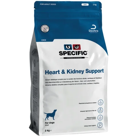 SPECIFIC CANE CKW HEART & KIDNEY SUPPORT 300GR (vaschetta) - DECHRA