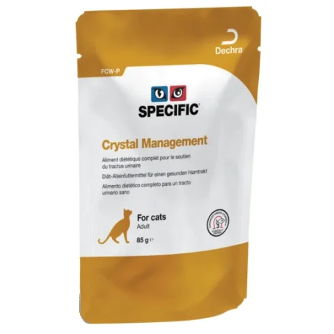 SPECIFIC GATTO C-W CRYSTAL MANAGEMENT 85G (bustina) - DECHRA