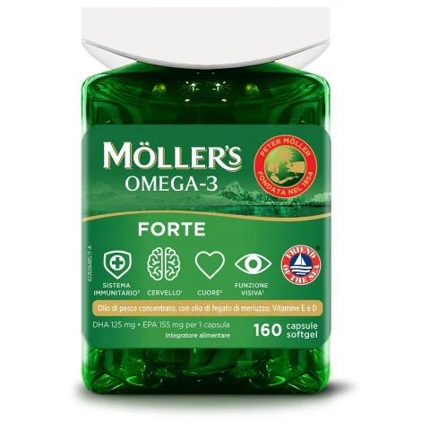 MOLLER'S OMEGA 3 FORTE 160CPS MOLLER'S OMEGA 3 FORTE 160CPS