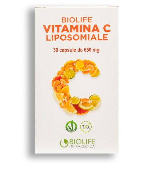 BIOLIFE VITAMIN C Lipos.30Cps