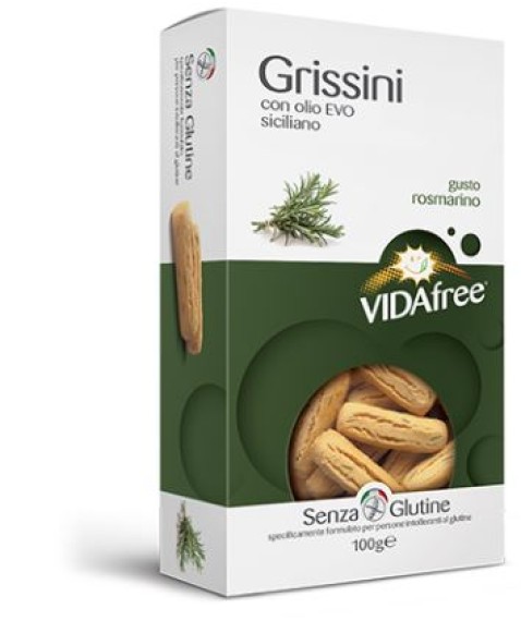 VIDAFREE Grissini Rosm.100g