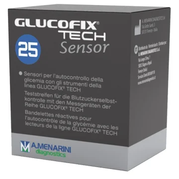 GLUCOFIX TECH SENSOR 25STR