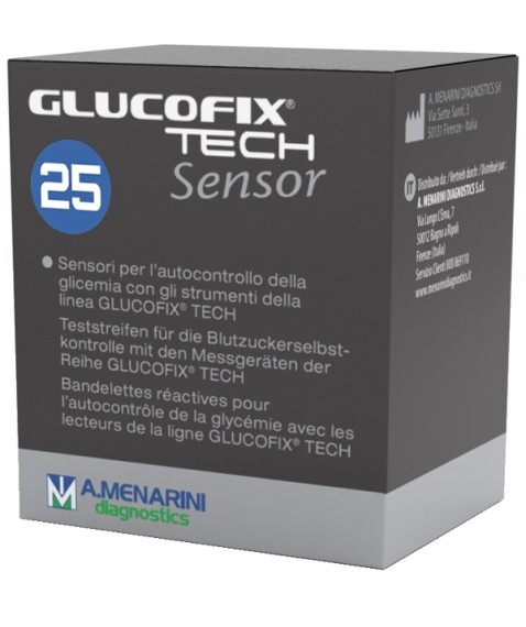 GLUCOFIX TECH SENSOR 25STR