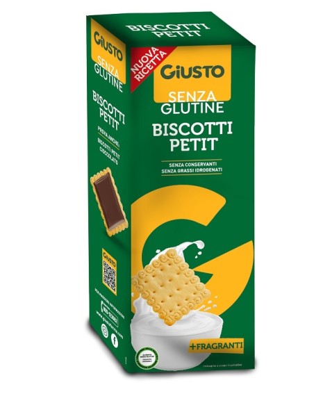 GIUSTO S/G BISCOTTI PETIT 175G