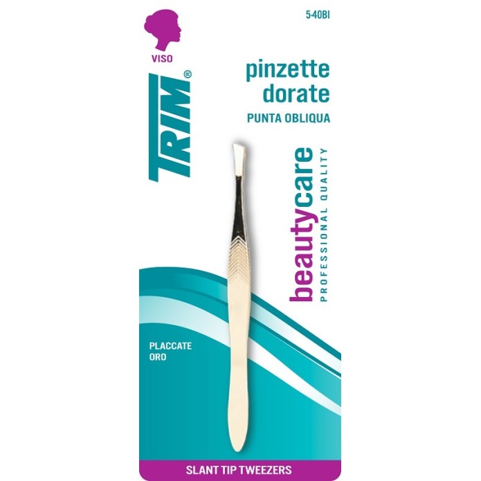 TRIM PINZA CIGLIA 5-40BI OBLIQ ORO