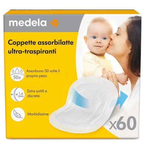 MEDELA Coppette*Assorbil.60pz MEDELA Coppette*Assorbil.60pz