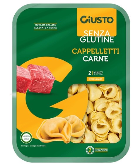 GIUSTO S/G Pasta Cappell.Carne