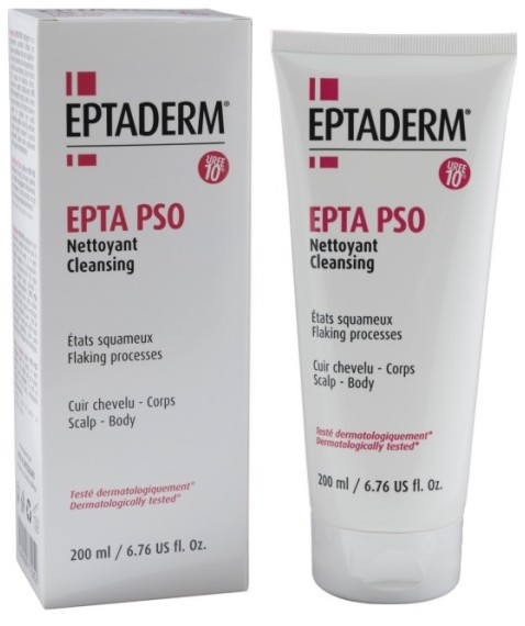 Eptaderm Epta Pso Detergente Corpo e Cuoio Capelluto 200 ml