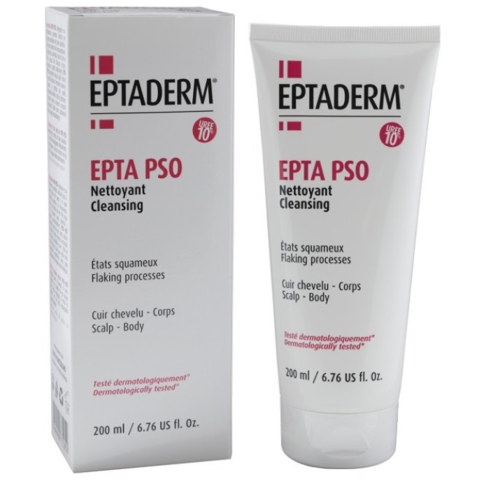 Eptaderm Epta Pso Detergente Corpo e Cuoio Capelluto 200 ml