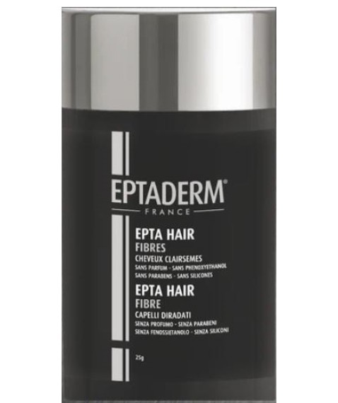 EPTA HAIR FIBRE DARK GREY 25G