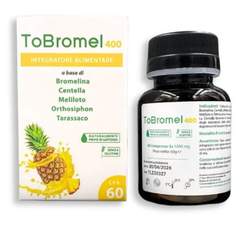 TOBROMEL*400 60 Cpr TOBROMEL*400 60 Cpr