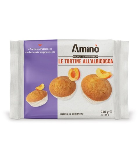 AMINO' LE TORTINE ALBICOCCA4PZ