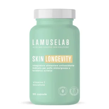 Lamuselab Skin Longevity- Integratore con antiossidanti 90 Capsule