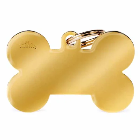 MY FAMILY MEDAGLIETTA OSSO (XL) OTTONE ORO (REF. MFXL10) MY FAMILY MEDAGLIETTA OSSO (XL) OTTONE ORO (REF. MFXL10)
