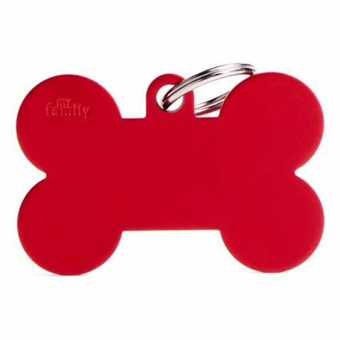 MY FAMILY MEDAGLIETTA OSSO (XL) ROSSO (REF. MFXL02)
