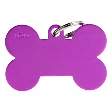 MY FAMILY MEDAGLIETTA OSSO (XL) VIOLA (REF. MFXL04)