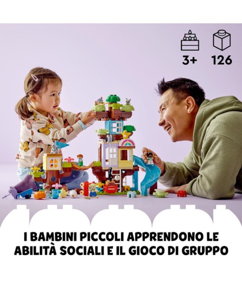 LEGO DUPLO TOWN CASA SULL'ALBERO 3 IN 1 10993