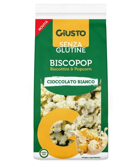 GIUSTO S/G Biscopop White 80g