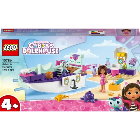 LEGO La nave del benessere di Gabby e Siregatta Gabby's Dollhouse 10786 LEGO La nave del benessere di Gabby e Siregatta Gabby's Dollhouse 10786