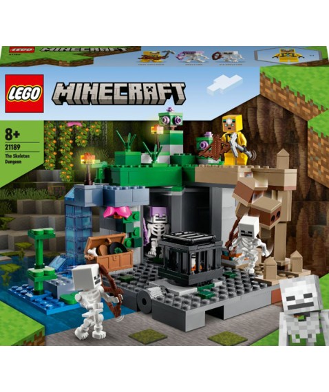 lego 21189 minecraft le segrete dello scheletro