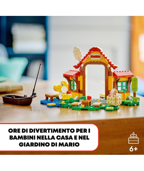 LEGO Super Mario 71422 Pack di Espansione Picnic alla Casa di Mario