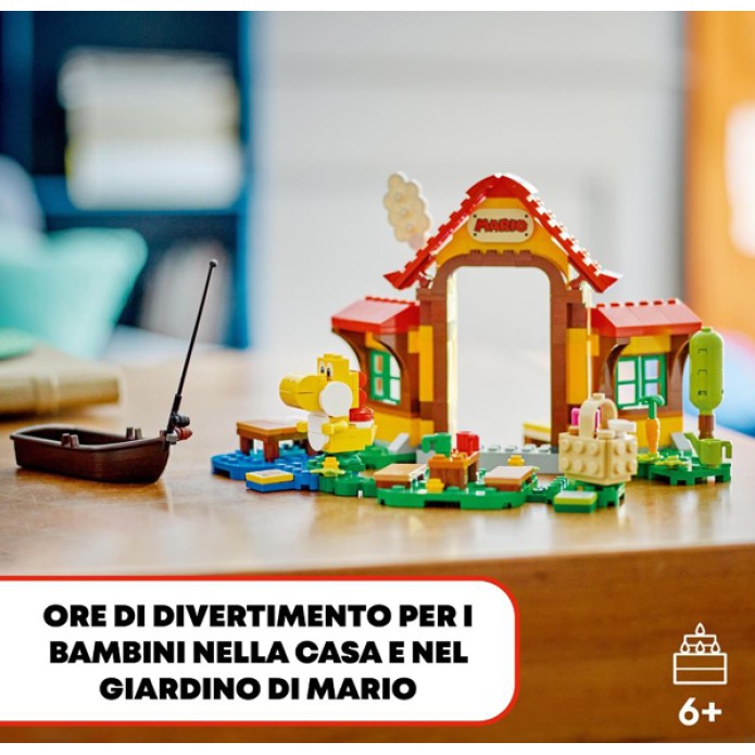 LEGO Super Mario 71422 Pack di Espansione Picnic alla Casa di Mario