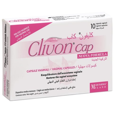 CLIVON cap 10 capsule vaginali CLIVON cap 10 capsule vaginali