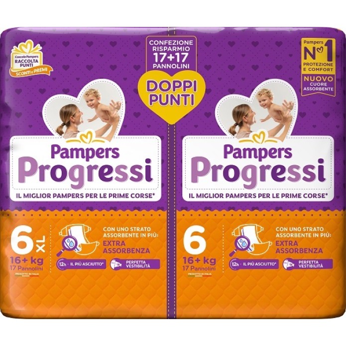 PAMPERS PROG XL PAC DPP 34PZ