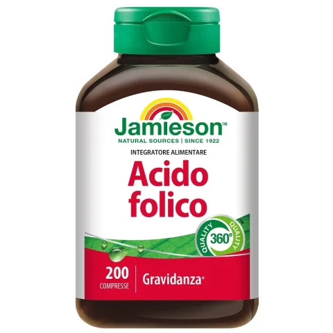 ACIDO FOLICO JAMIESON 200CPR ACIDO FOLICO JAMIESON 200CPR