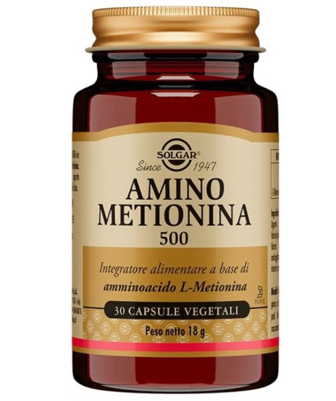 AMINO METIONINA 500 30CPS VEG