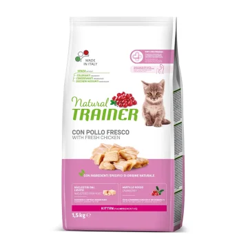 TRAINER NATURAL GATTO KITTEN POLLO 1,5KG