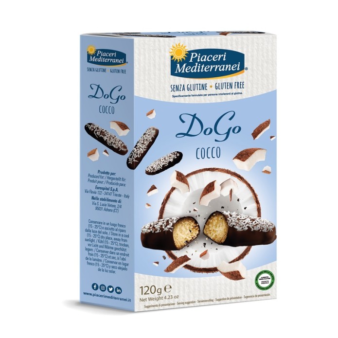 PIACERI MEDIT DOGO COCCO 120G