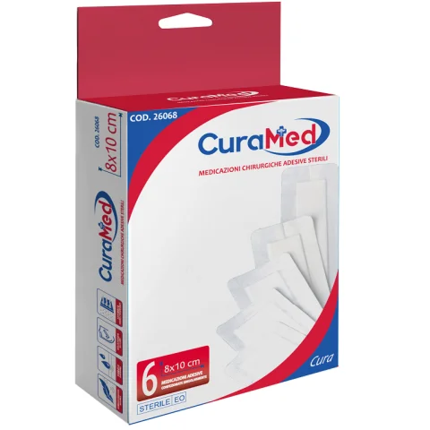 GARZA CURAMED 8X10CM 6PZ CAVAL GARZA CURAMED 8X10CM 6PZ CAVAL