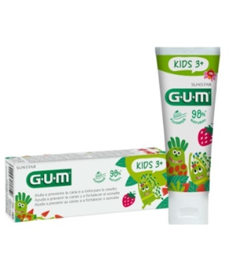 GUM Kids Dent.3/6anni 50ml