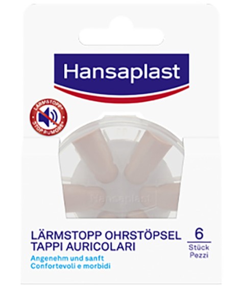 HANSAPLAST EAR PLUGS 6PZ