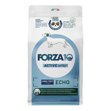 FORZA10 CANE ACTIVE ECHO MINI/TOY PESCE 1,5KG