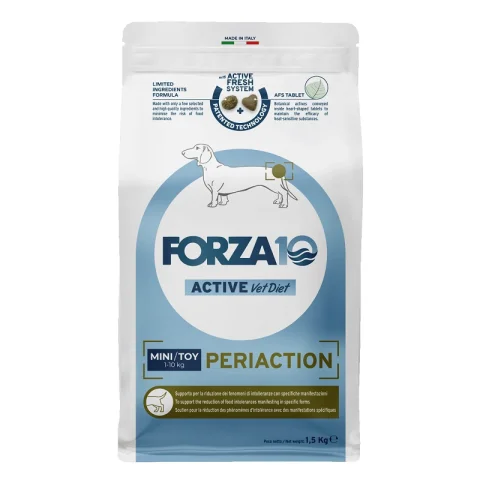 FORZA10 CANE ACTIVE PERIACTION MINI/TOY PESCE 1,5KG