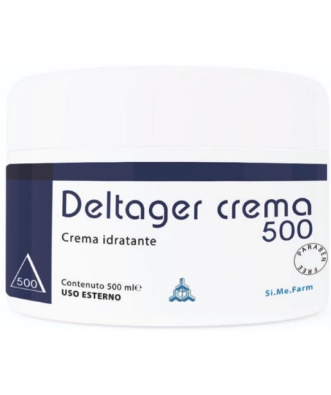 Deltager Crema Idratante per Dermatite e Cheraosi 500 gr 