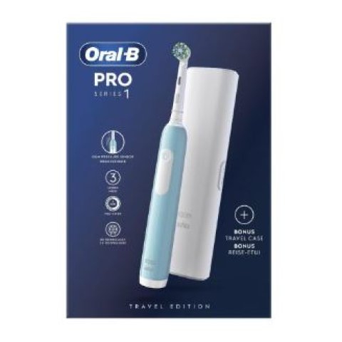 ORALB PRO 1 BLU SPAZZ ELETT+TC ORALB PRO 1 BLU SPAZZ ELETT+TC