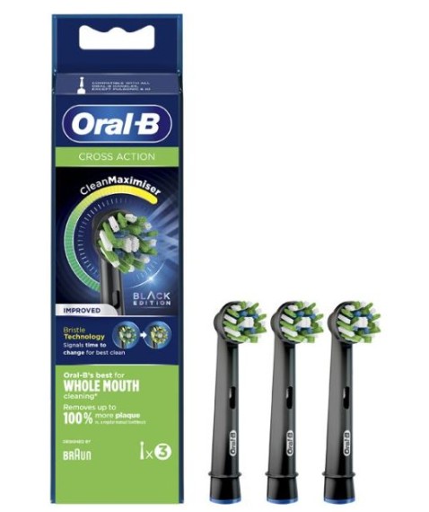 ORAL-B Ric.EB50-3*Cross.Black