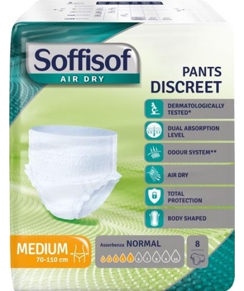 SOFFISOF AIR DRY PANTS DISCR M