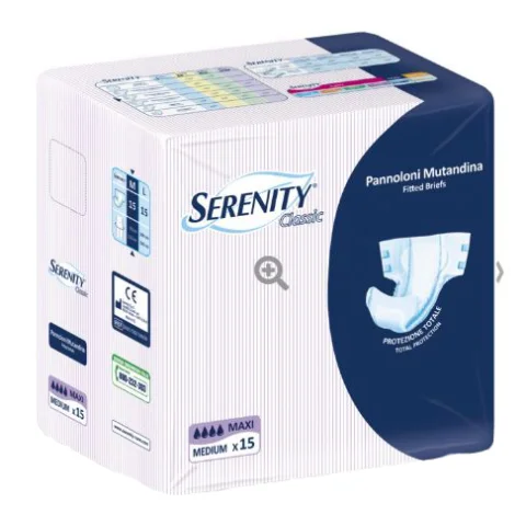 SERENITY Pann.Mut.Maxi XL15pz SERENITY Pann.Mut.Maxi XL15pz