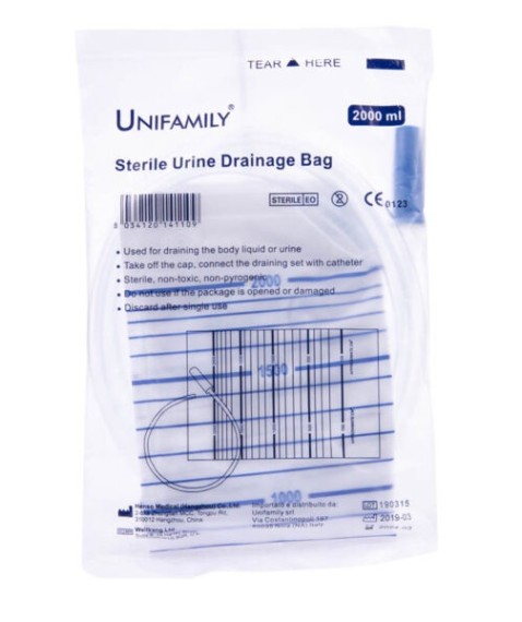 UNIFAMILY SACCA URINE 2L 10PZ