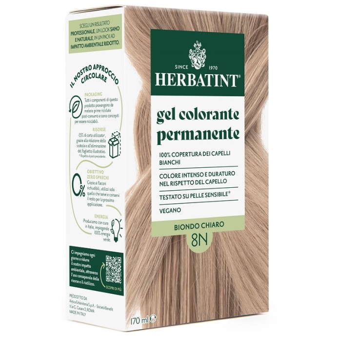 Herbatint 8n Biondo Chi 170ml